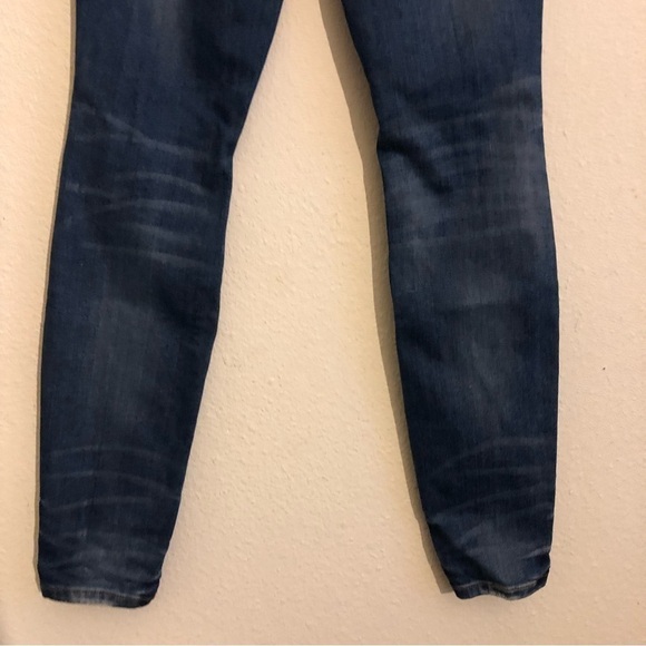 Guess Vintage 1981 Skinny Blue High Waist Jeans Women Size 27 - Picture 8 of 11